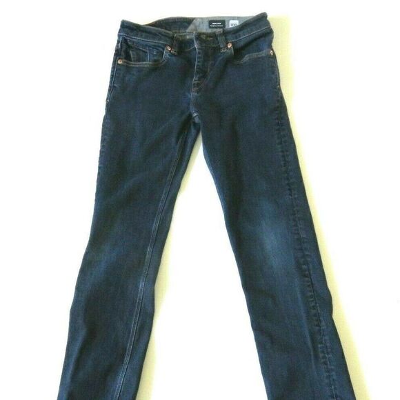 Volcom Denim Jeans Boys Size 26 / 12 Solver Modern Straight Genuine Skateboard - Picture 4 of 10